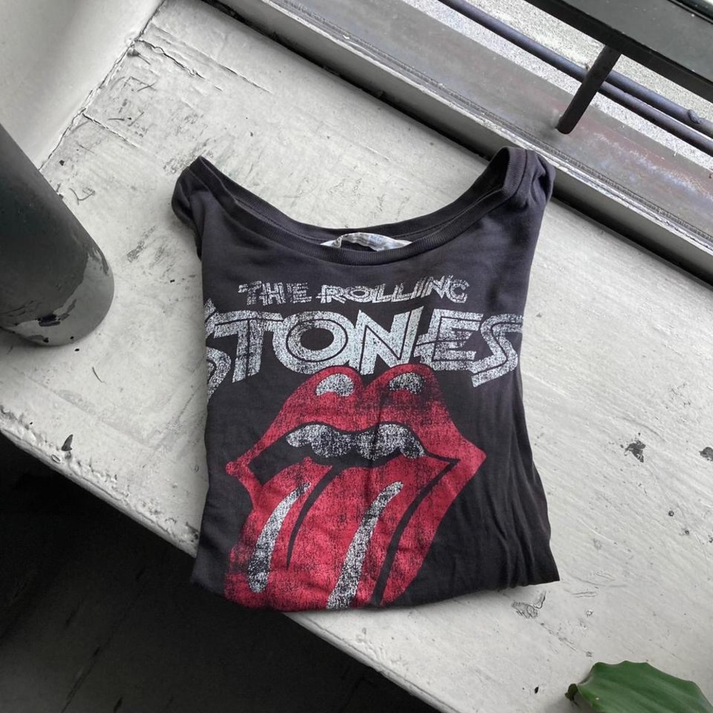 The Rolling Stones baby tee shirt